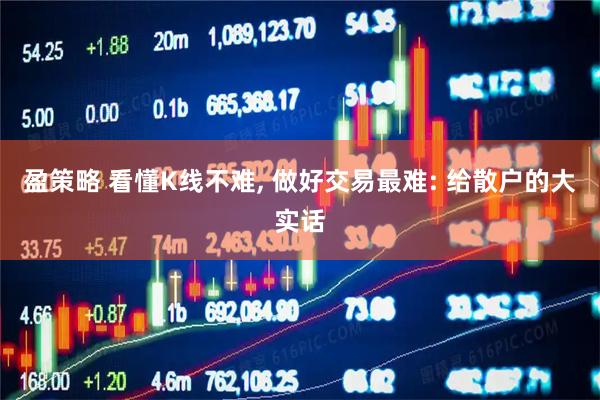 盈策略 看懂K线不难, 做好交易最难: 给散户的大实话